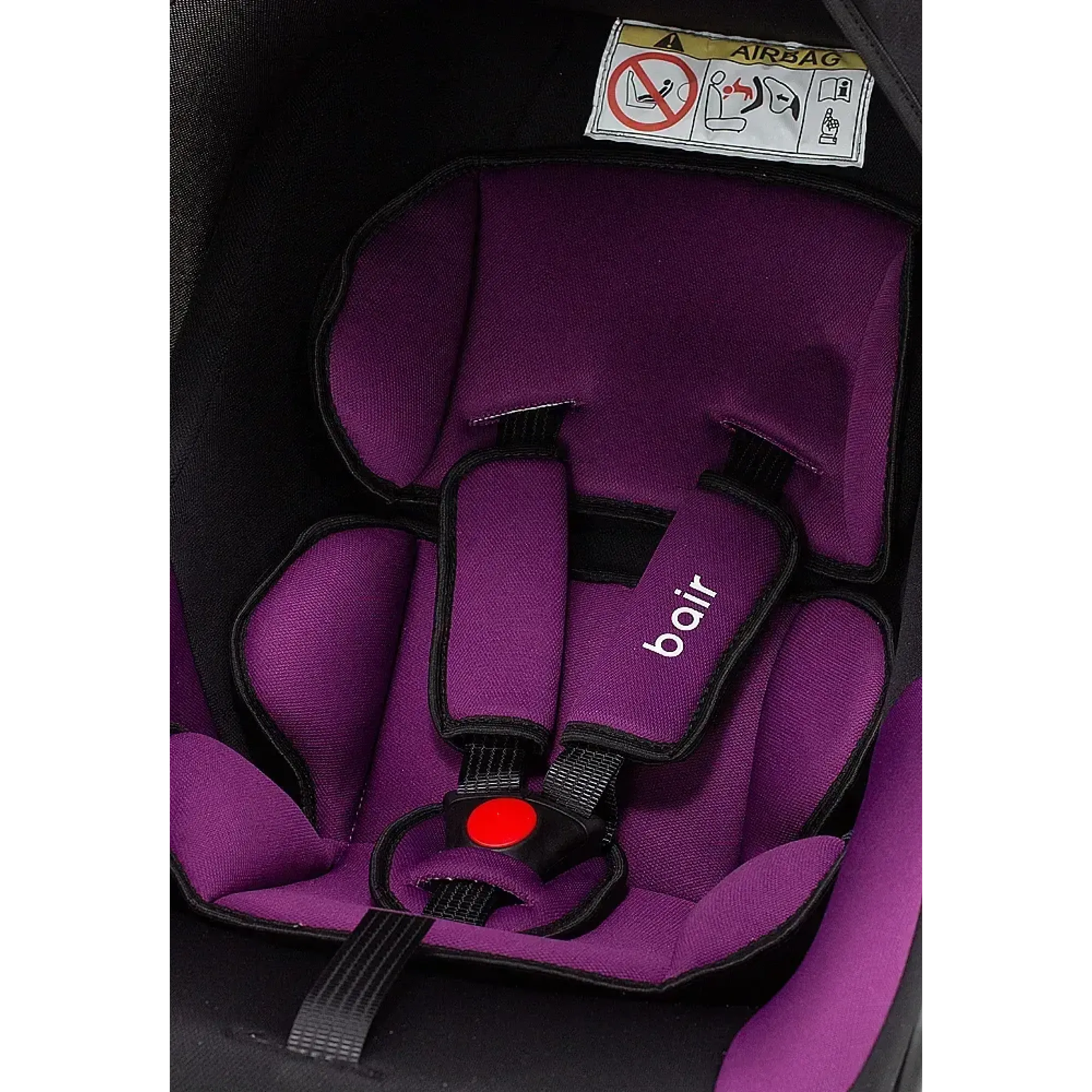 Автокресло Bair Kappa 0+ DK 1824 Черный / Фиолетовый