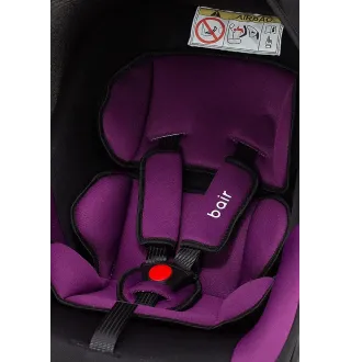 Автокресло Bair Kappa 0+ DK 1824 Черный / Фиолетовый