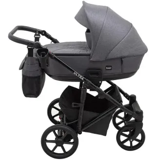 Коляска 2в1 Bair Ultra Soft U-219 Графіт