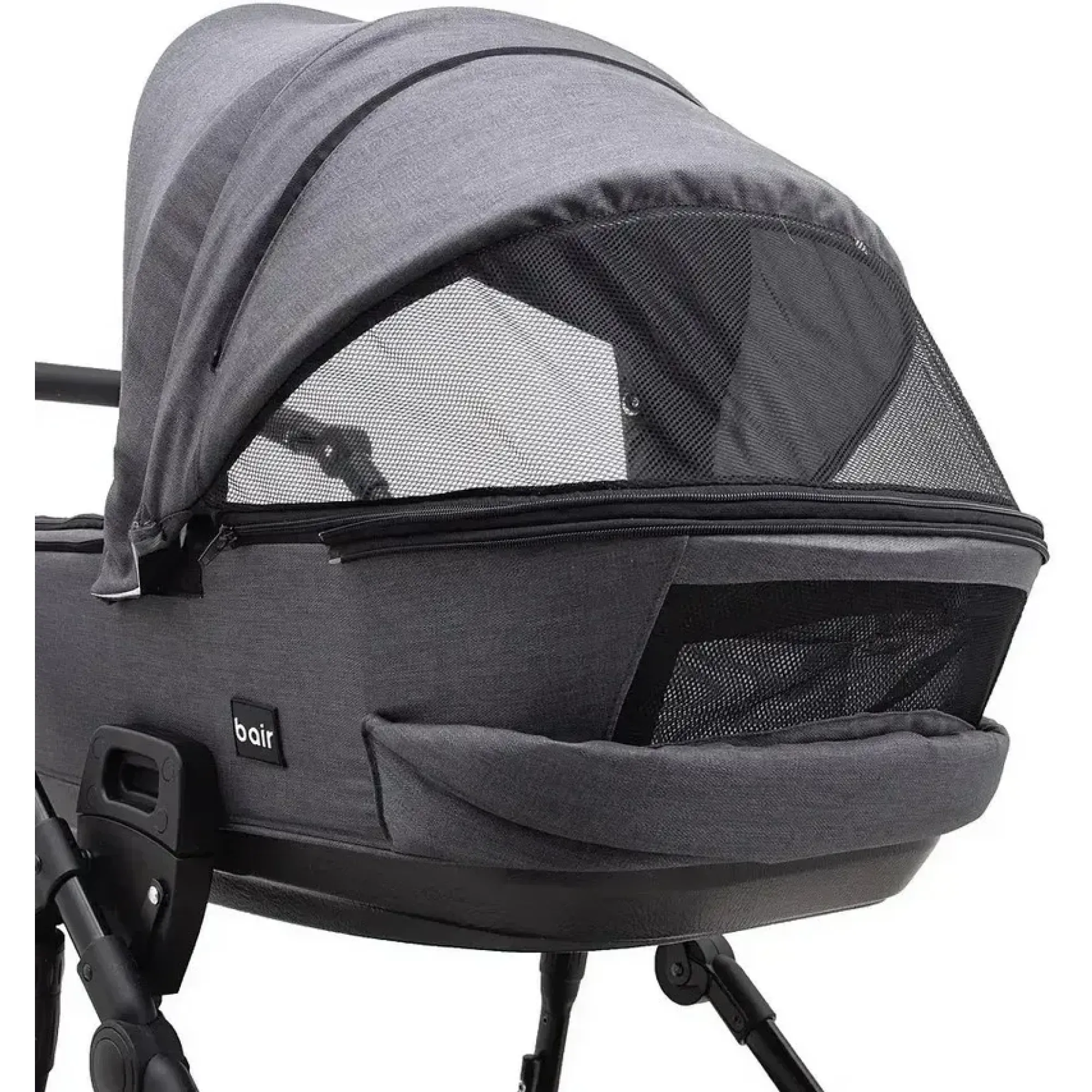 Коляска 2в1 Bair Ultra Soft U-219 Графіт