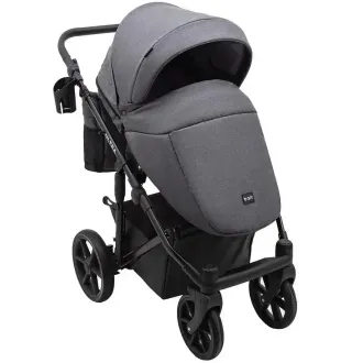 Коляска 2в1 Bair Ultra Soft U-219 Графіт