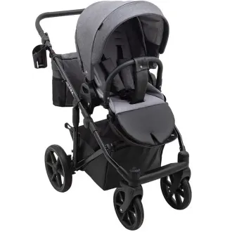 Коляска 2в1 Bair Ultra Soft U-219 Графіт