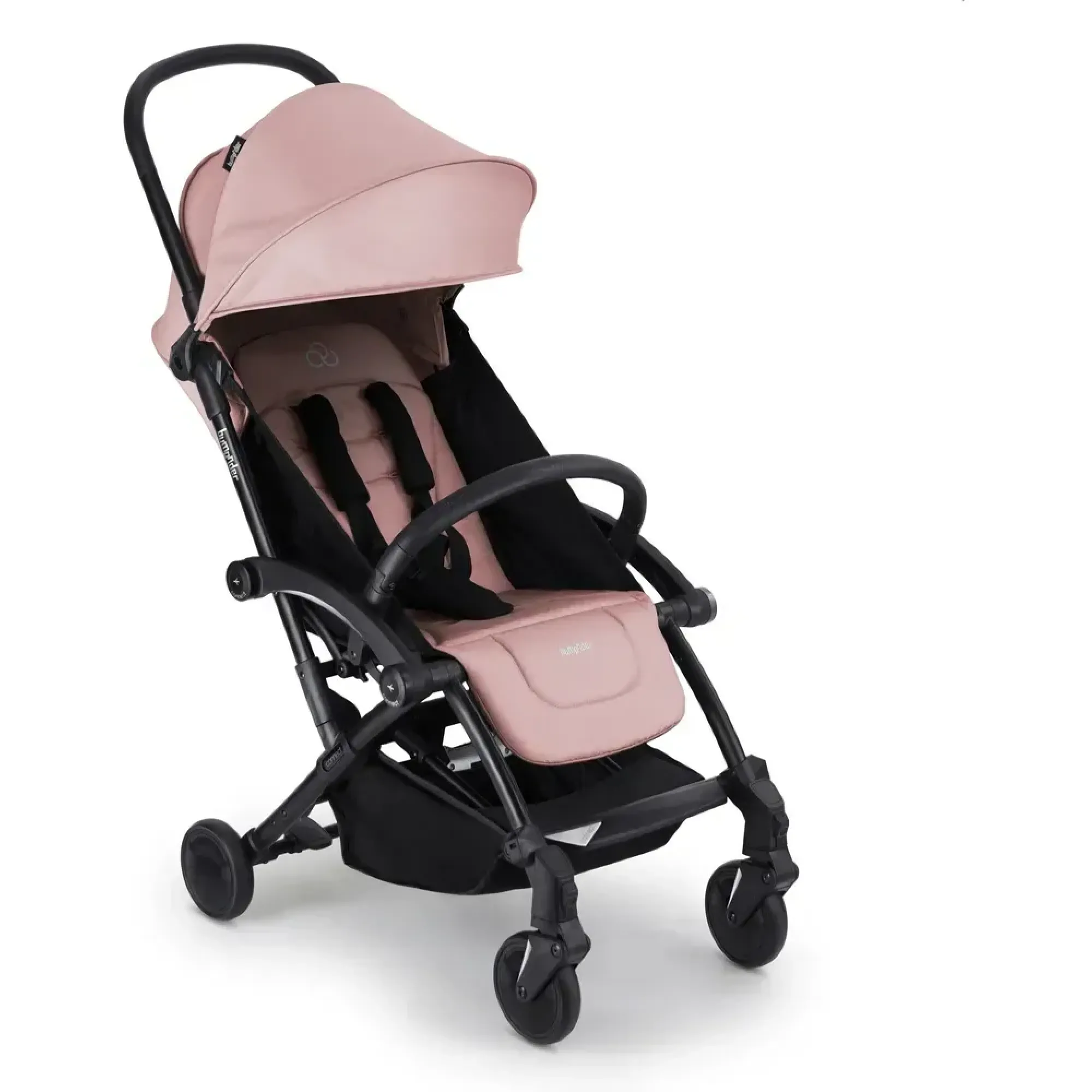 Коляска прогулянкова Bumprider Connect3 Black-Pink