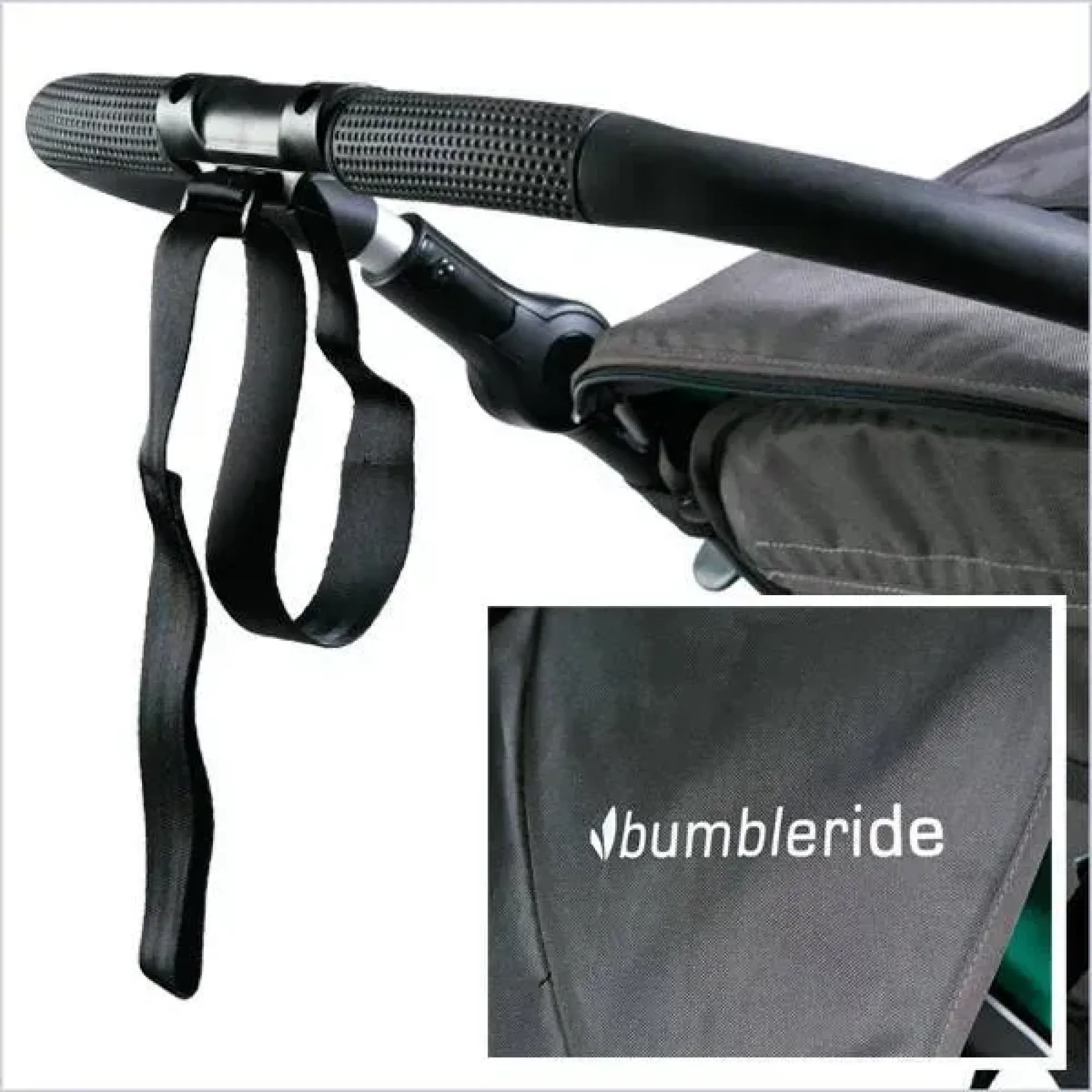Прогулянкова коляска для двійні Bumbleride Indie Twin Black