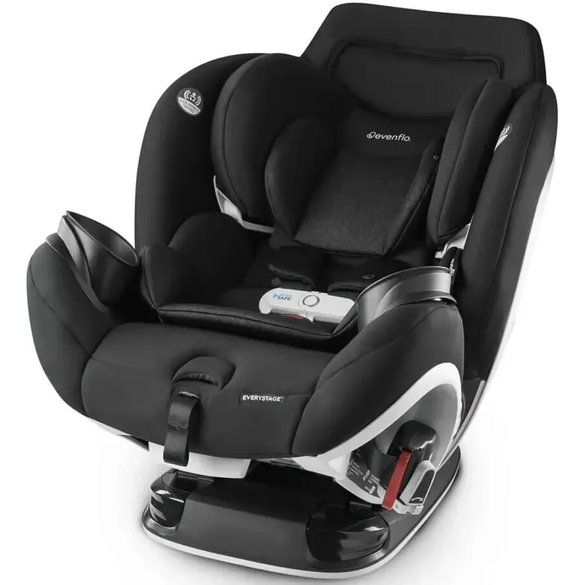 Автокрісло Evenflo Gold EveryStage DLX Onyx з системою SensorSafe та автодотягуванням ременів