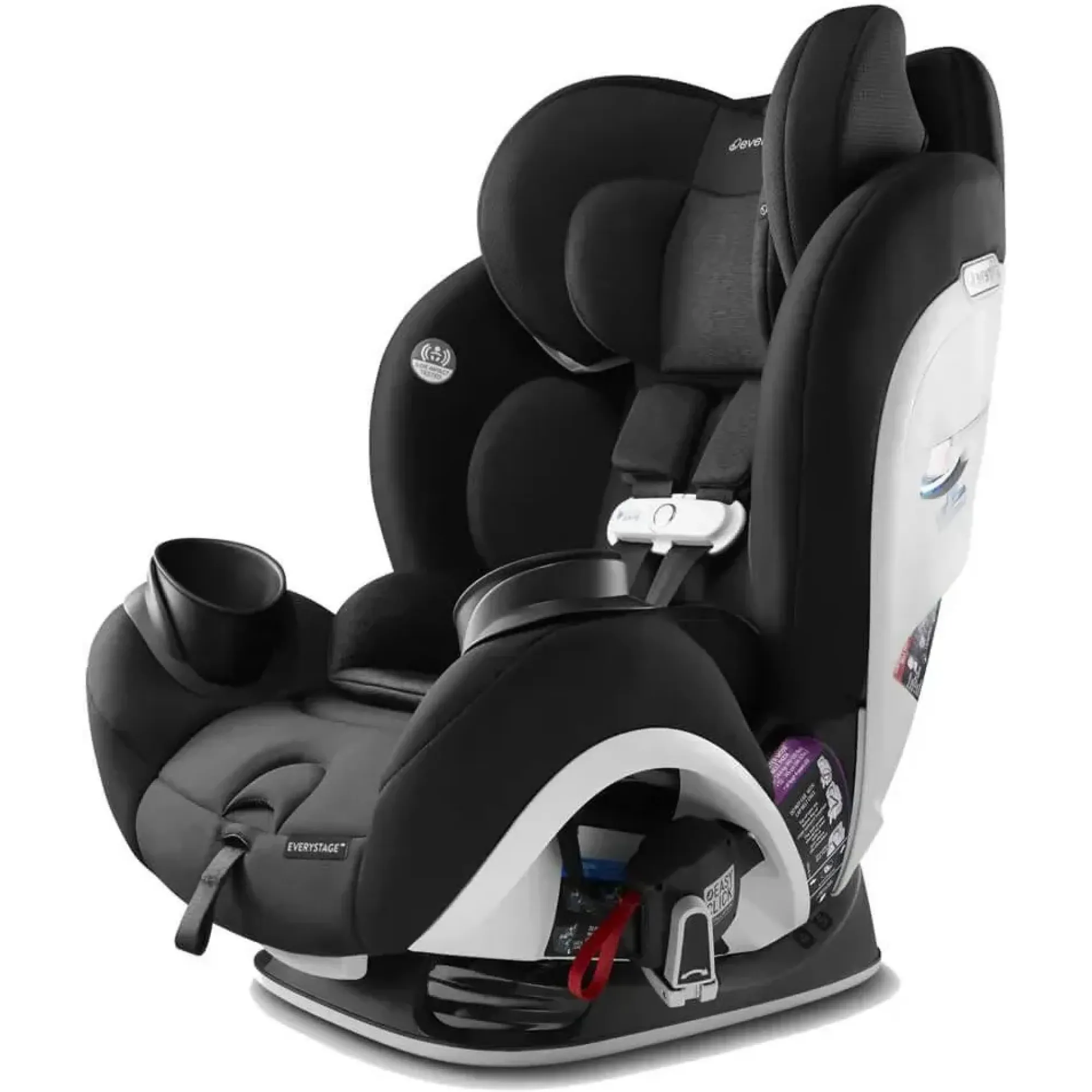 Автокрісло Evenflo Gold EveryStage DLX Onyx з системою SensorSafe та автодотягуванням ременів