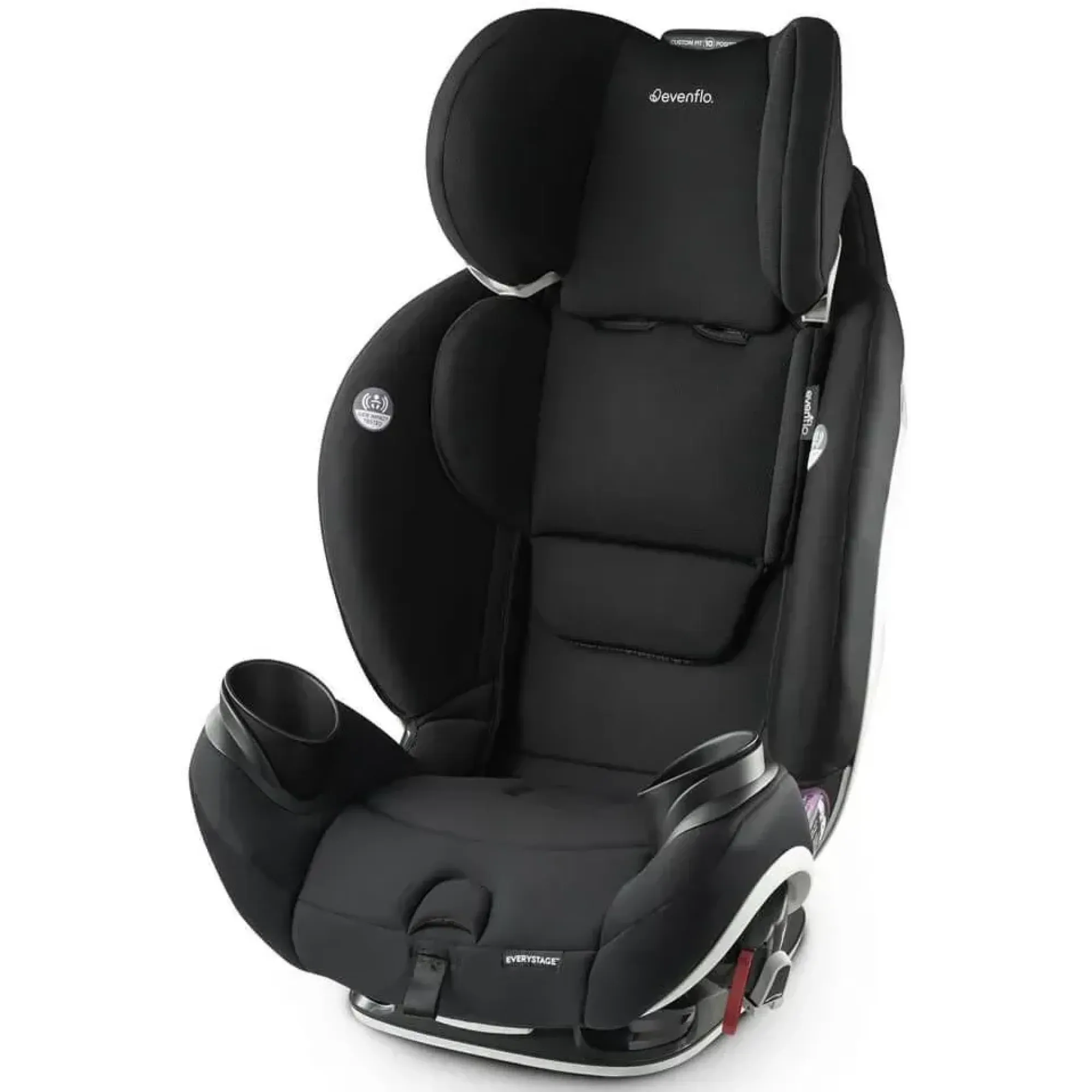 Автокрісло Evenflo Gold EveryStage DLX Onyx з системою SensorSafe та автодотягуванням ременів
