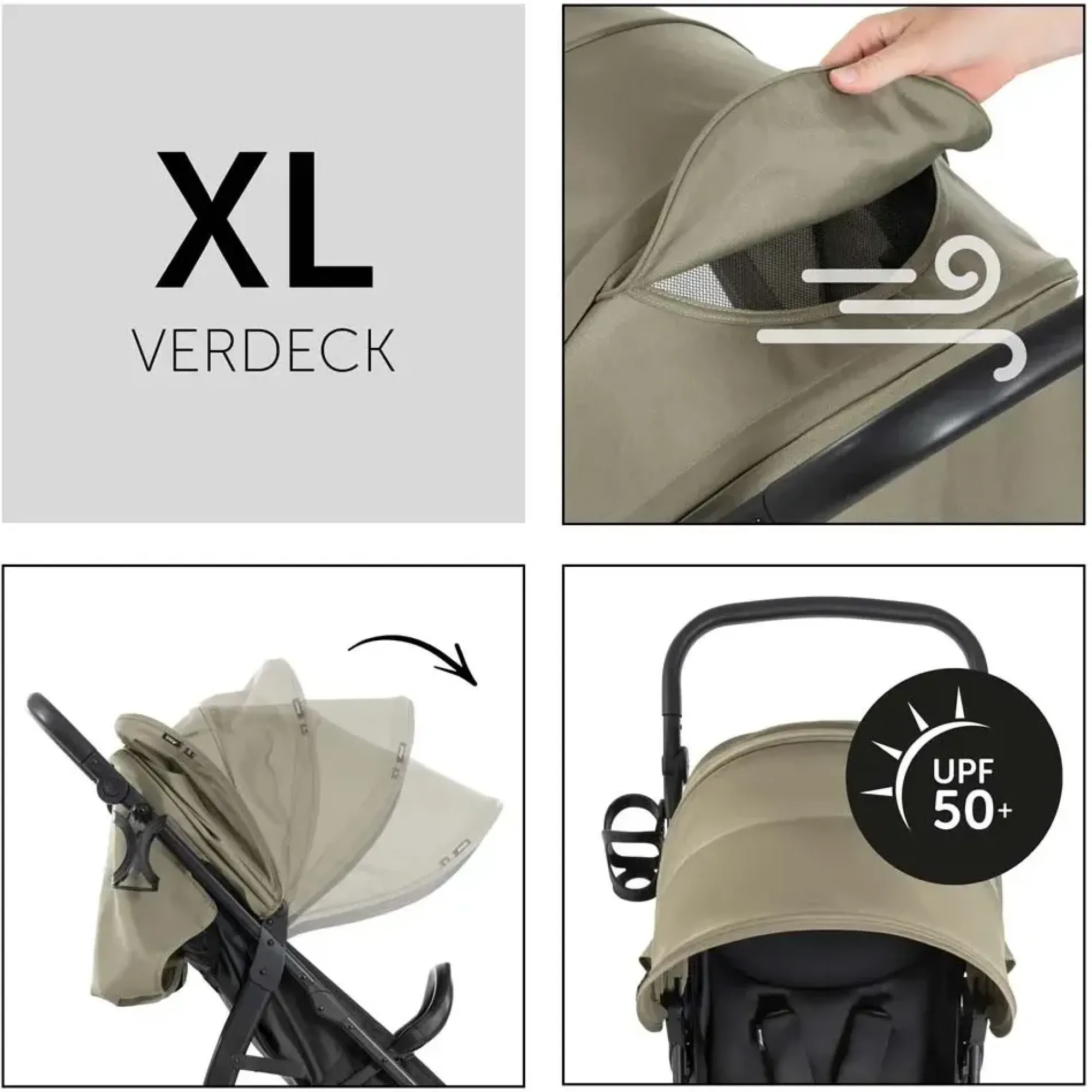 Коляска прогулянкова Hauck Rapid 4D Olive