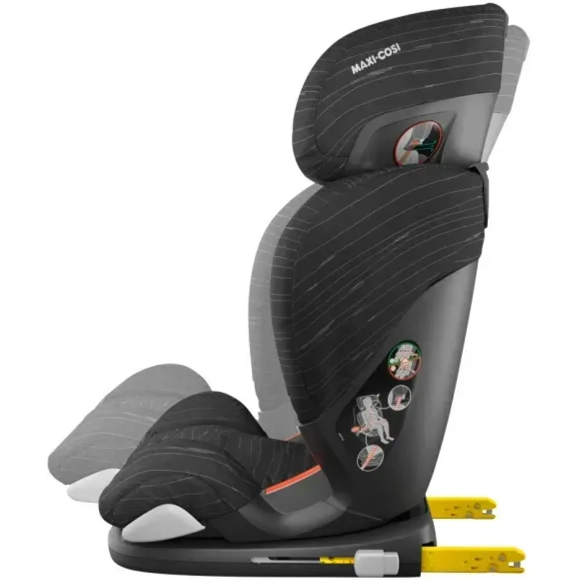 Автокресло Maxi-Cosi RodiFix AirProtect Scribble black
