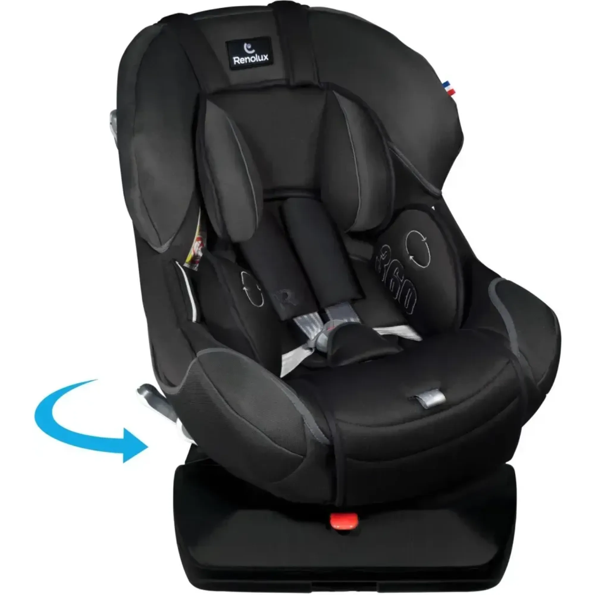 Автокресло Renolux 360 Total Black