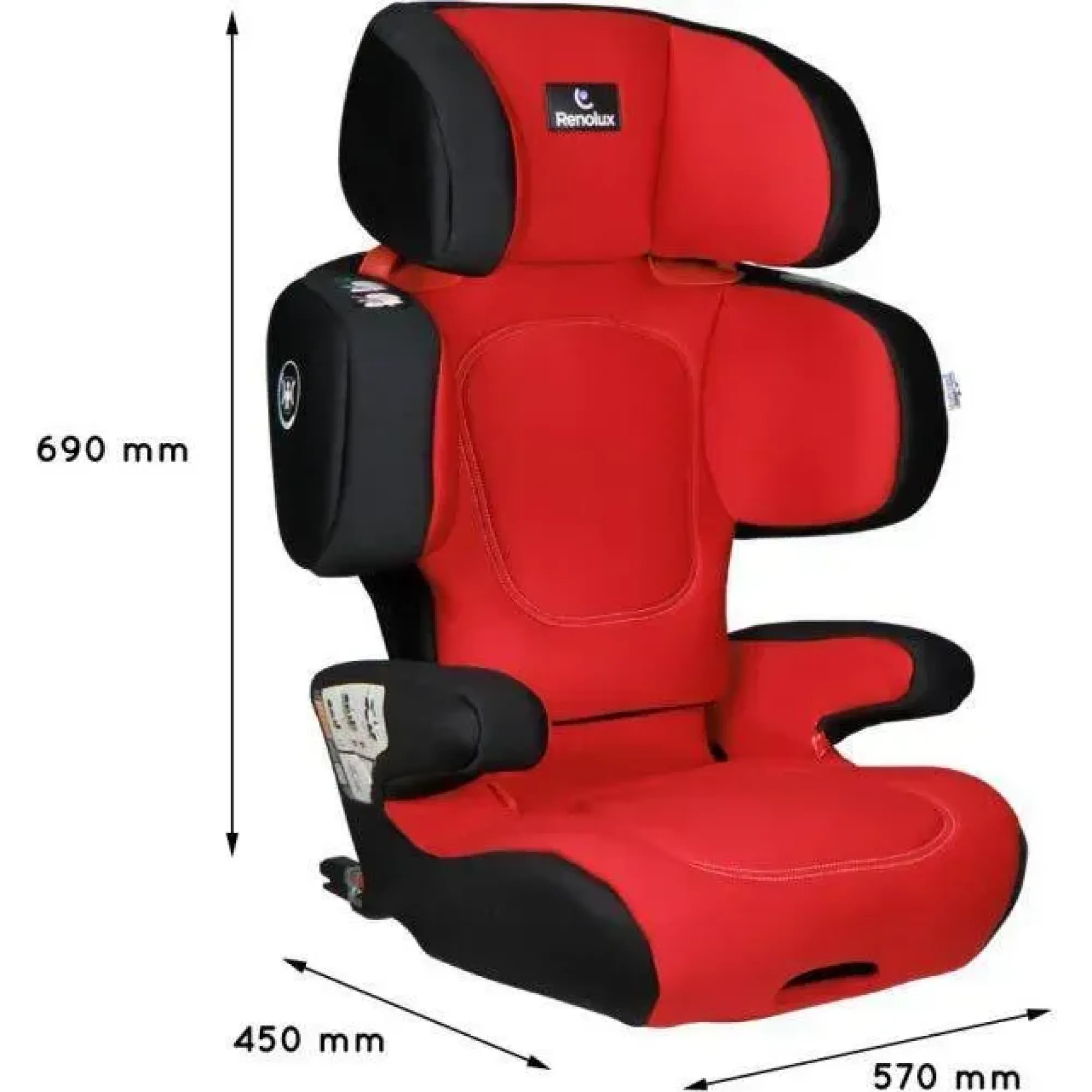 Автокресло Renolux Renofix Carbon