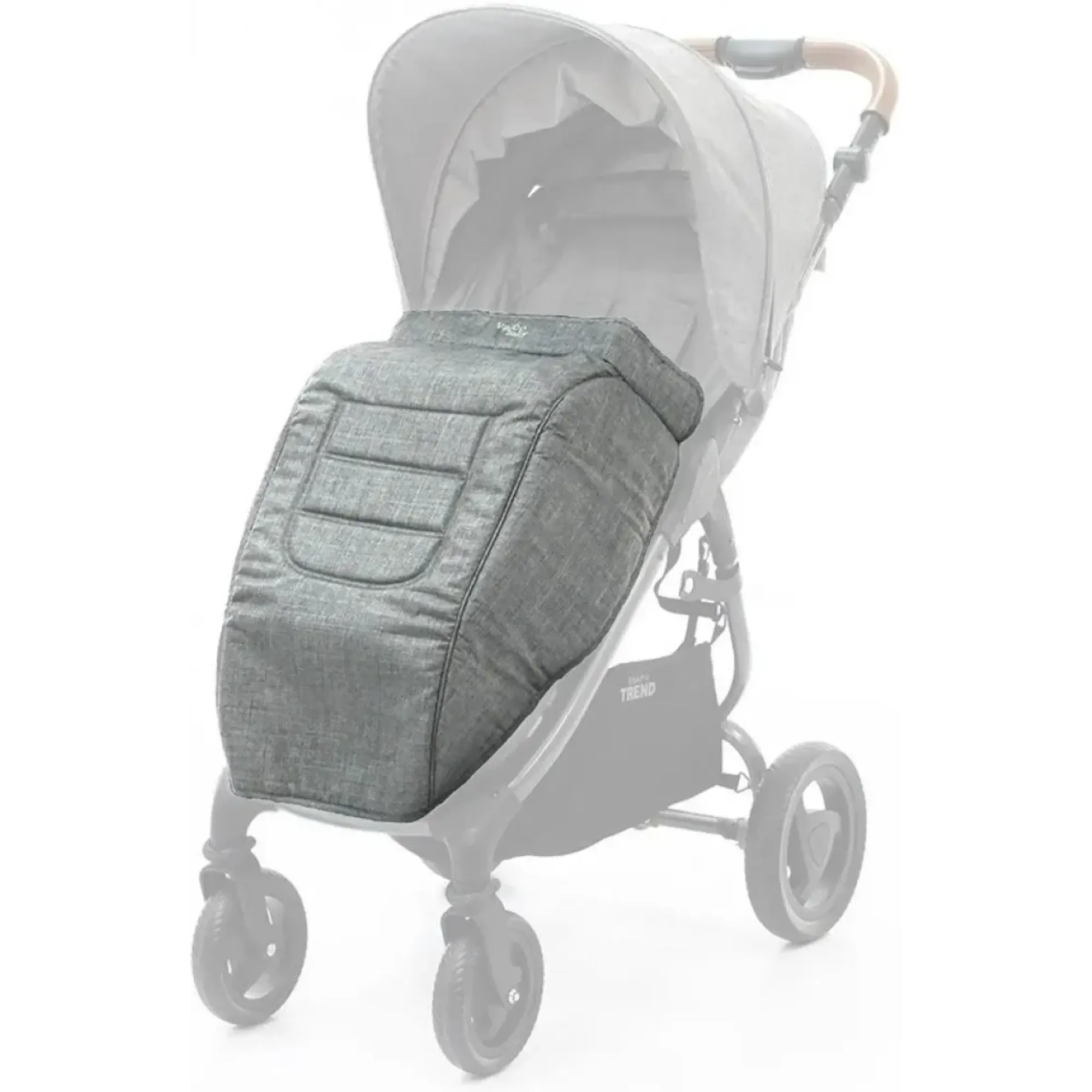 Накидка на ножки Valco Baby Boot Cover Snap, Snap Trend, Snap 4 Trend / Grey Marle