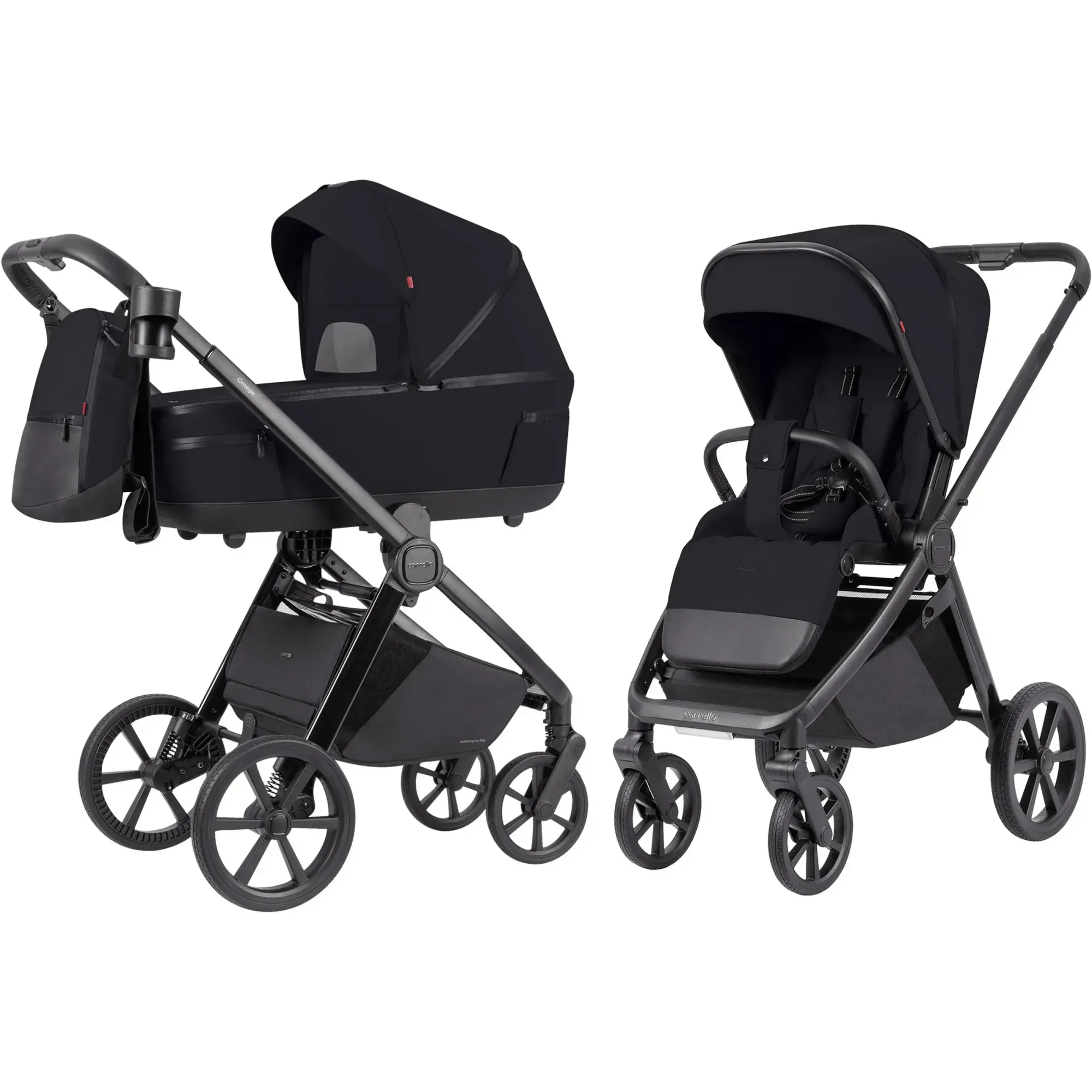 Коляска 2в1 Carrello Omega+ CRL-6540 Cosmo Black