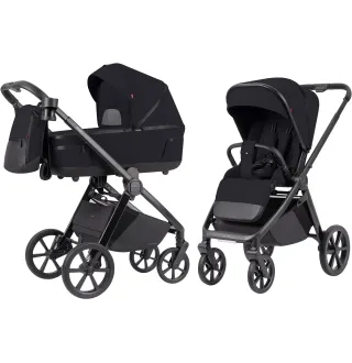 Коляска 2в1 Carrello Omega+ CRL-6540 Cosmo Black Коляска 2в1 Carrello Omega+ CRL-6540 Cosmo Black