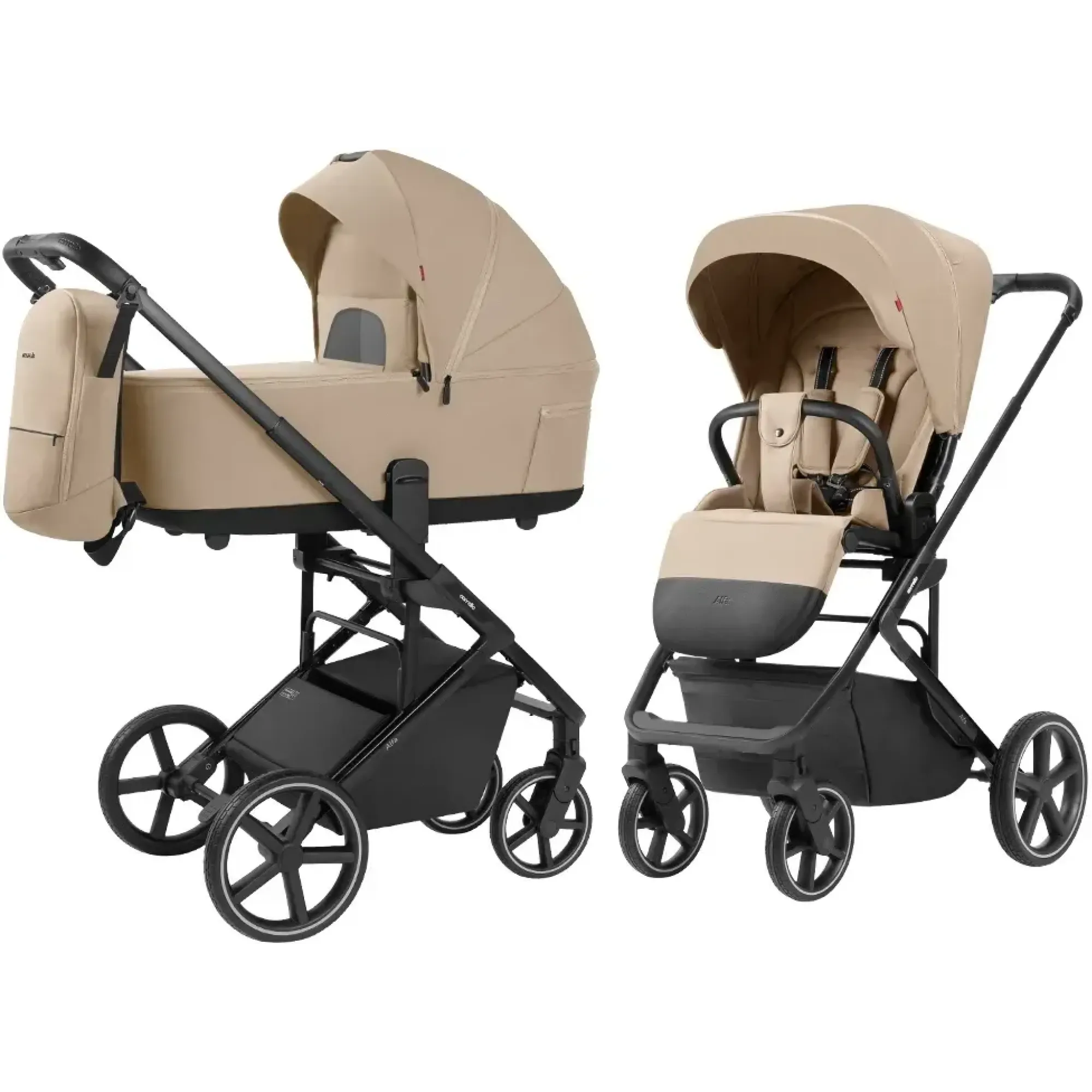 Коляска 2в1 Carrello Alfa CRL-6522 Natural Beige
