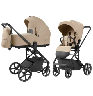 Коляска 2в1 Carrello Alfa CRL-6522 Natural Beige