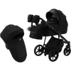 Коляска 2 в 1 Adamex Gallo Thermo GA-12 black diamond