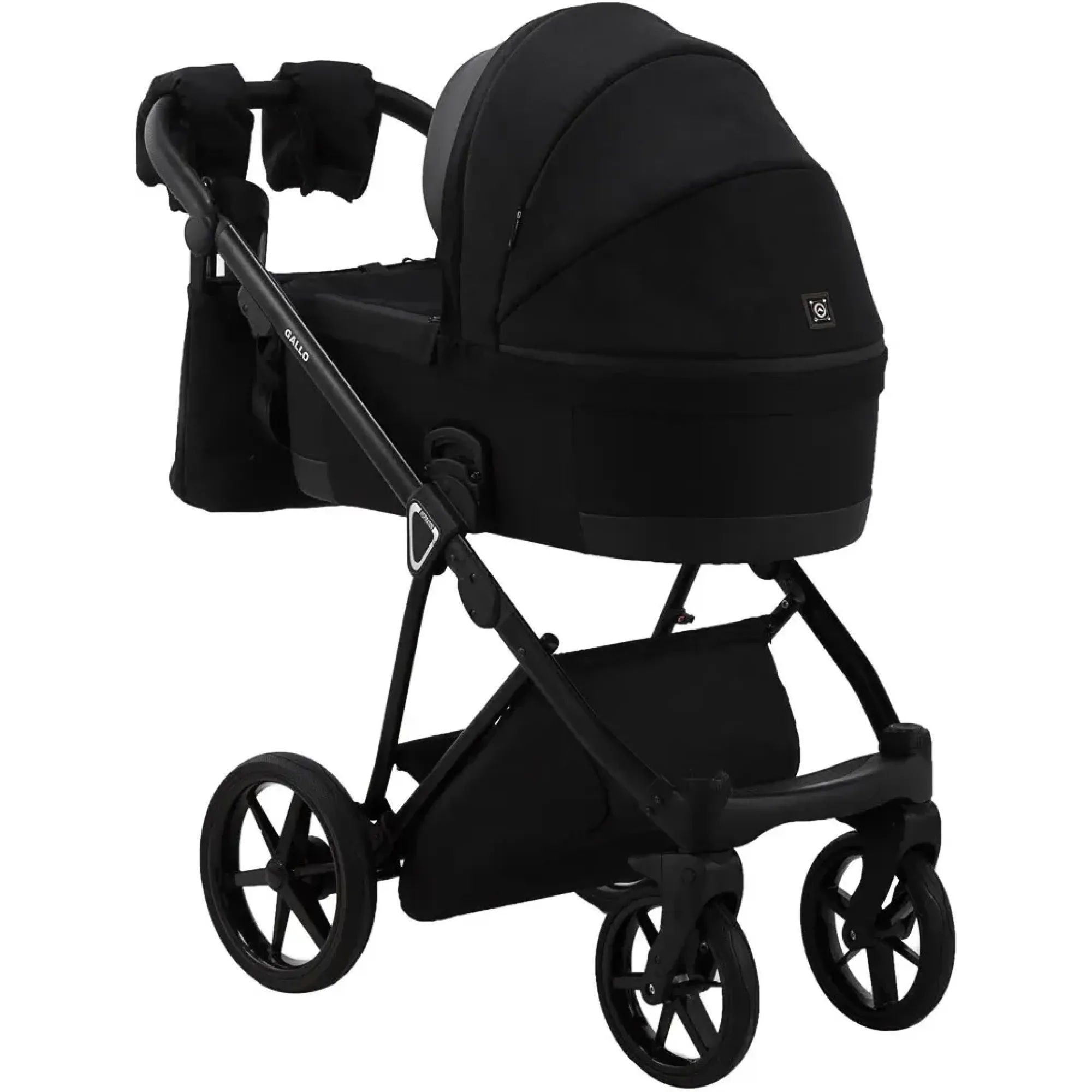 Коляска 2 в 1 Adamex Gallo Thermo GA-12 black diamond