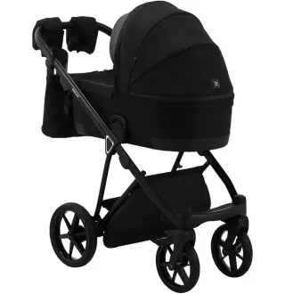 Коляска 2 в 1 Adamex Gallo Thermo GA-12 black diamond