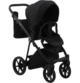 Коляска 2 в 1 Adamex Gallo Thermo GA-12 black diamond