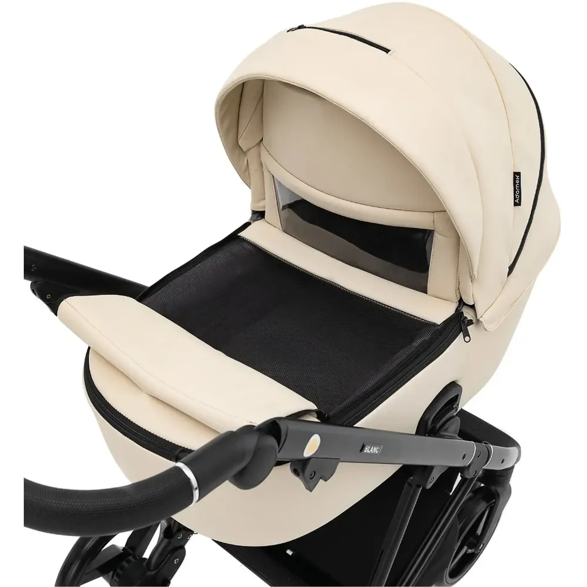 Коляска 2 в 1 Adamex Blanc Eco SA-8 бежевий