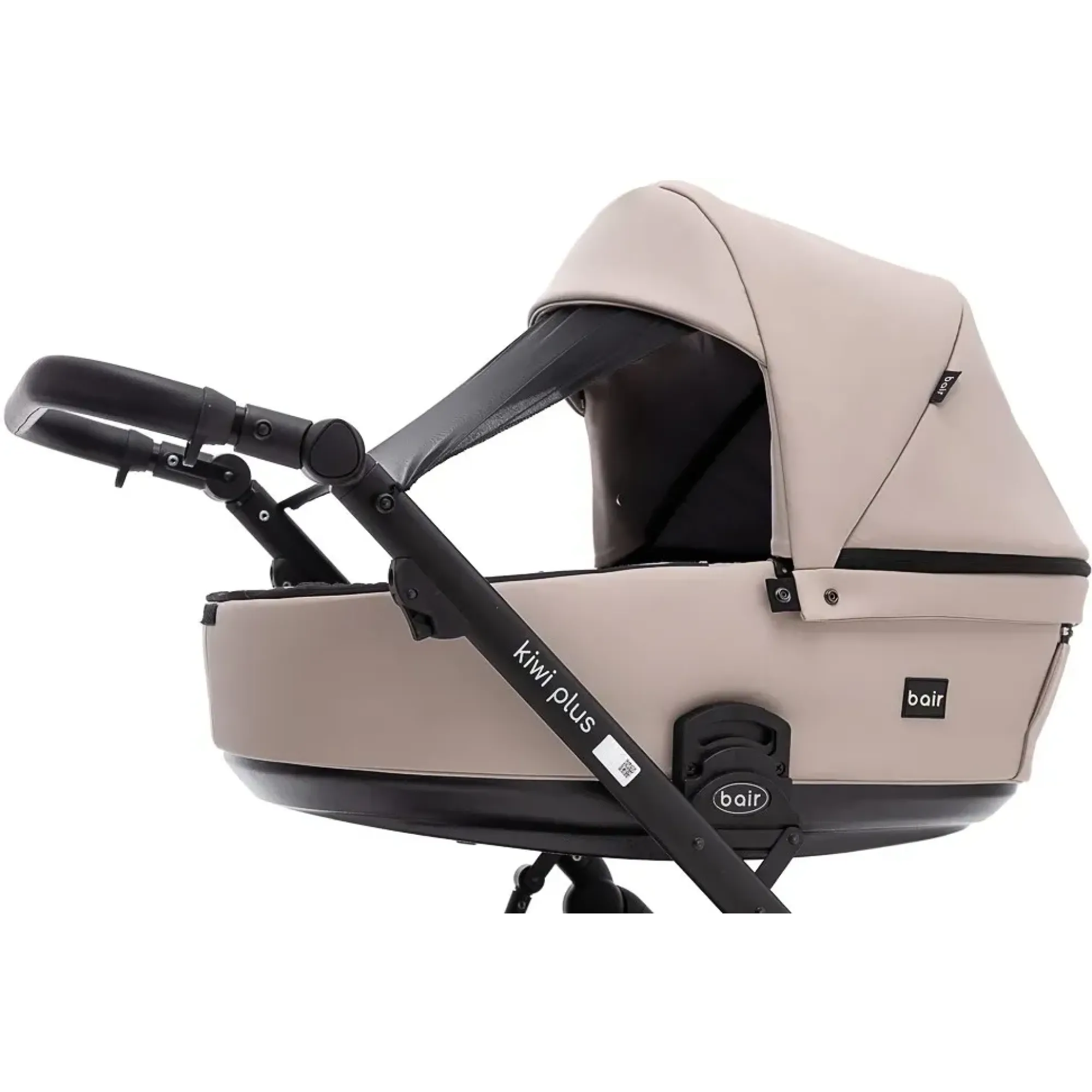 Коляска 2 в 1 Bair Kiwi Plus ECO BKP-33 капучино