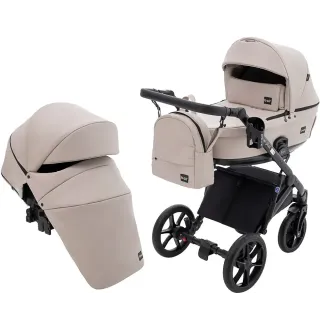 Коляска 2 в 1 Bair Kiwi Plus ECO BKP-33 капучино