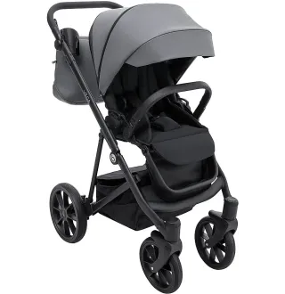 Коляска 2 в 1 Bair Vega ECO VE-47 темно-сірий