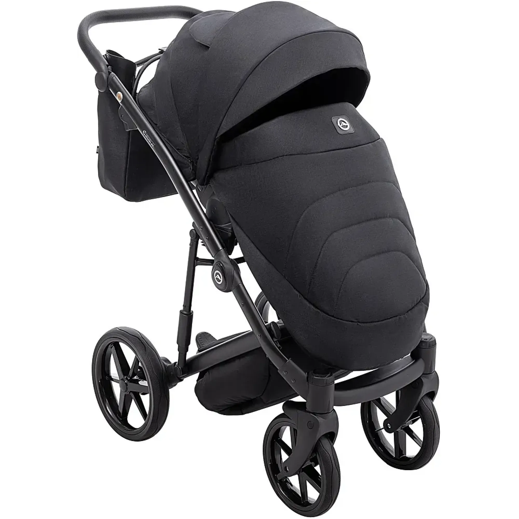 Коляска 2 в 1 Adamex Mobi Air Thermo New Lux TK-53 чорний
