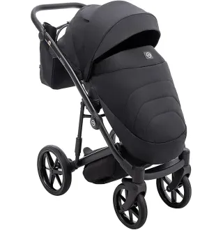Коляска 2 в 1 Adamex Mobi Air Thermo New Lux TK-53 чорний