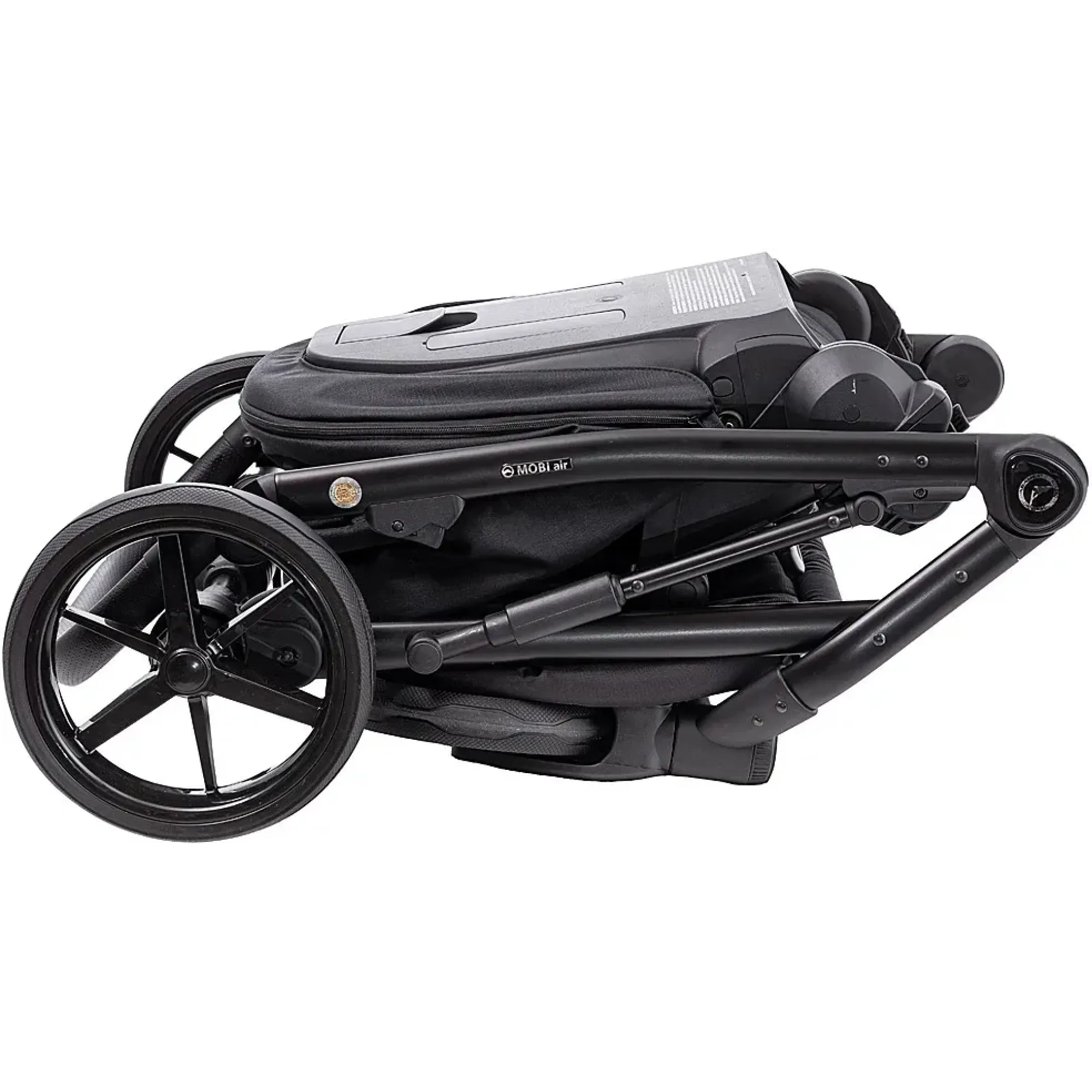 Коляска 2 в 1 Adamex Mobi Air Thermo New Lux TK-53 чорний