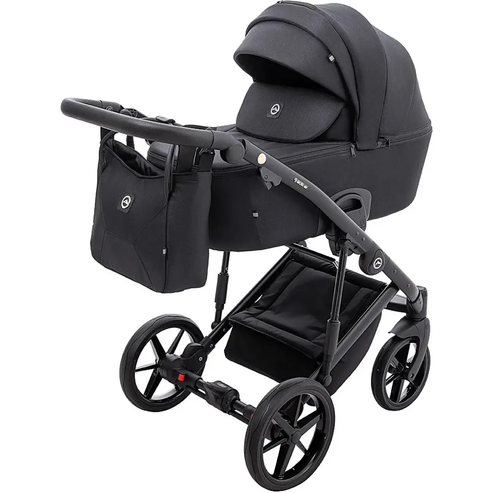 Коляска 2 в 1 Adamex Mobi Air Thermo New Lux TK-53 чорний