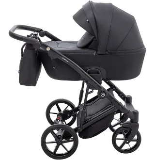 Коляска 2 в 1 Adamex Mobi Air Thermo New Lux TK-53 чорний