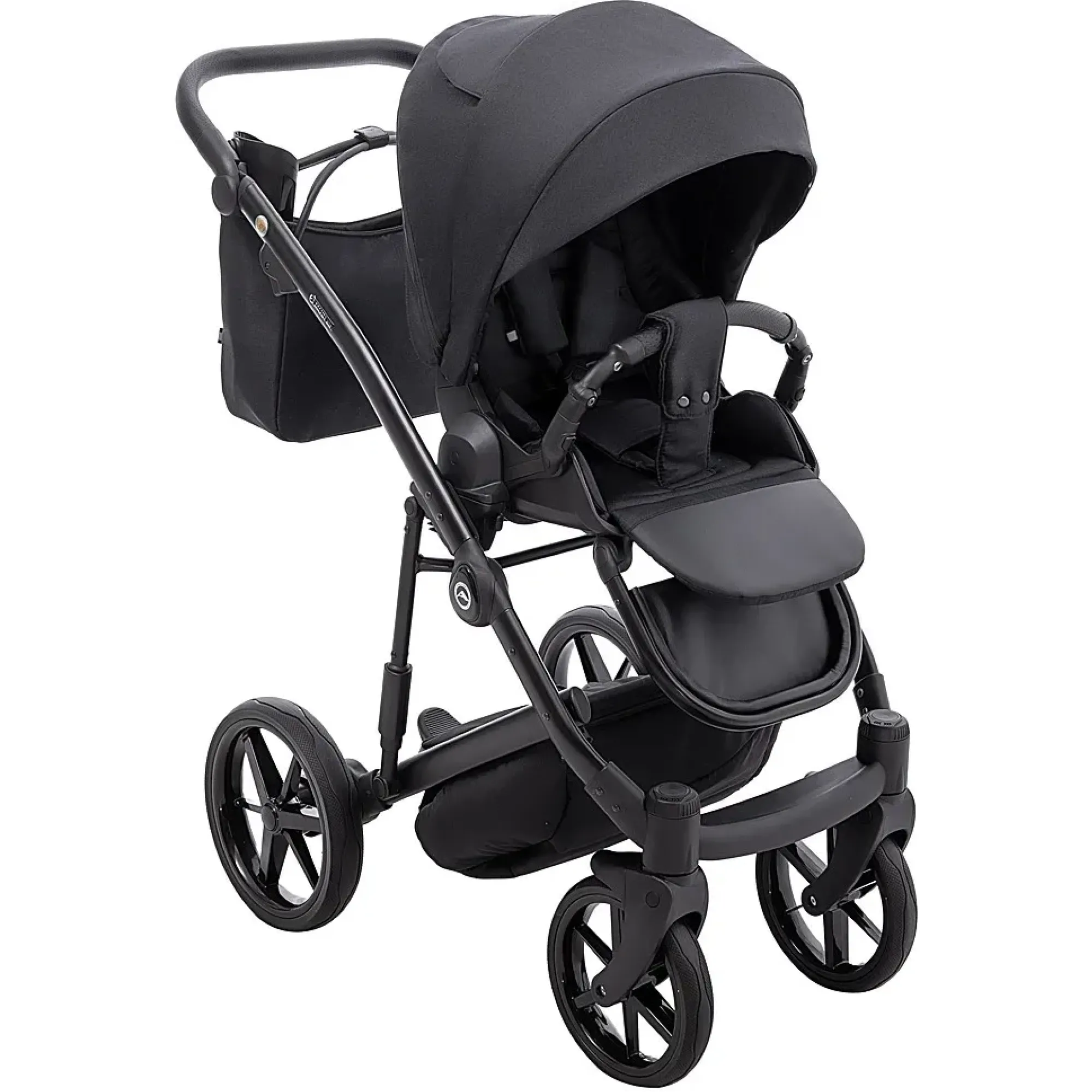 Коляска 2 в 1 Adamex Mobi Air Thermo New Lux TK-53 чорний