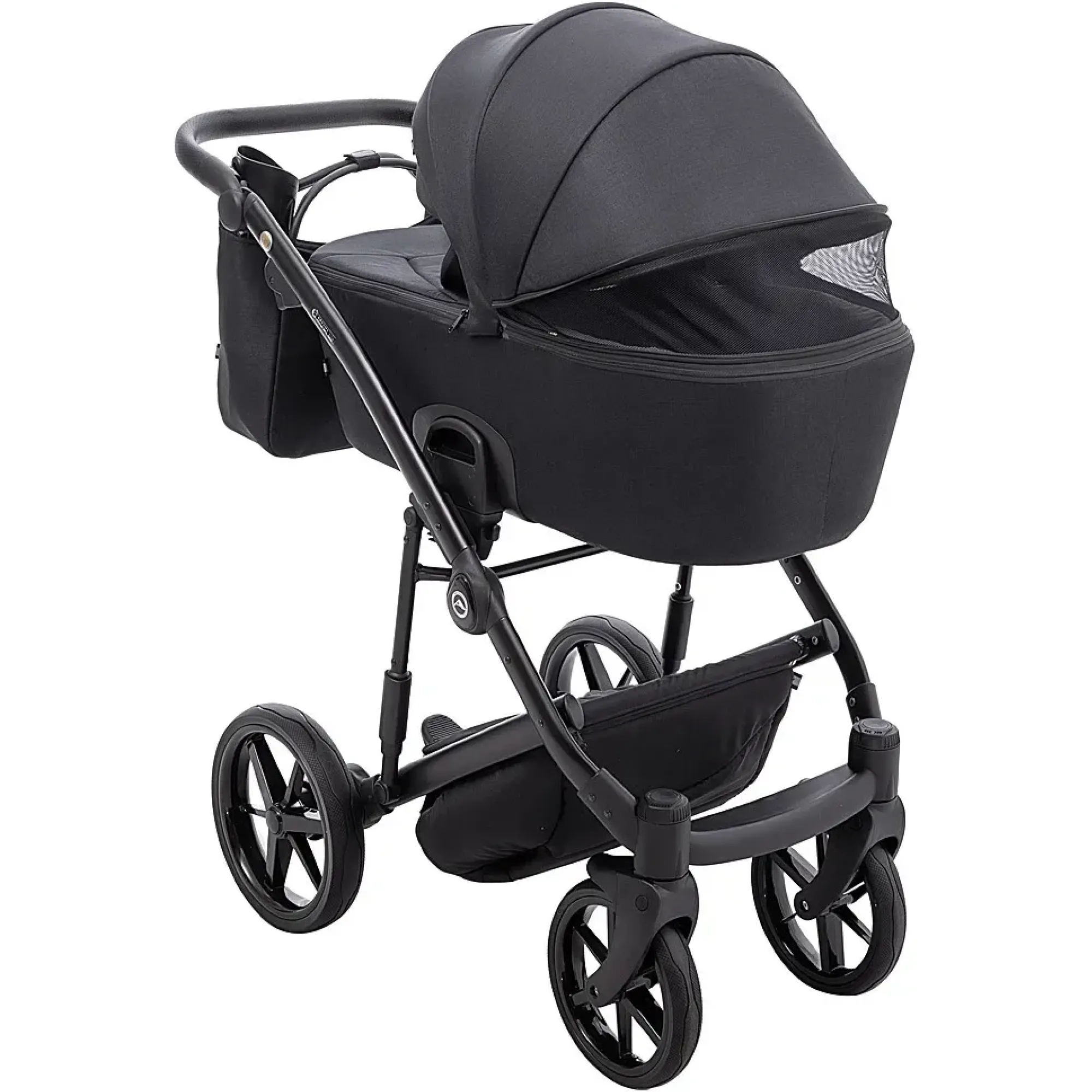 Коляска 2 в 1 Adamex Mobi Air Thermo New Lux TK-53 чорний