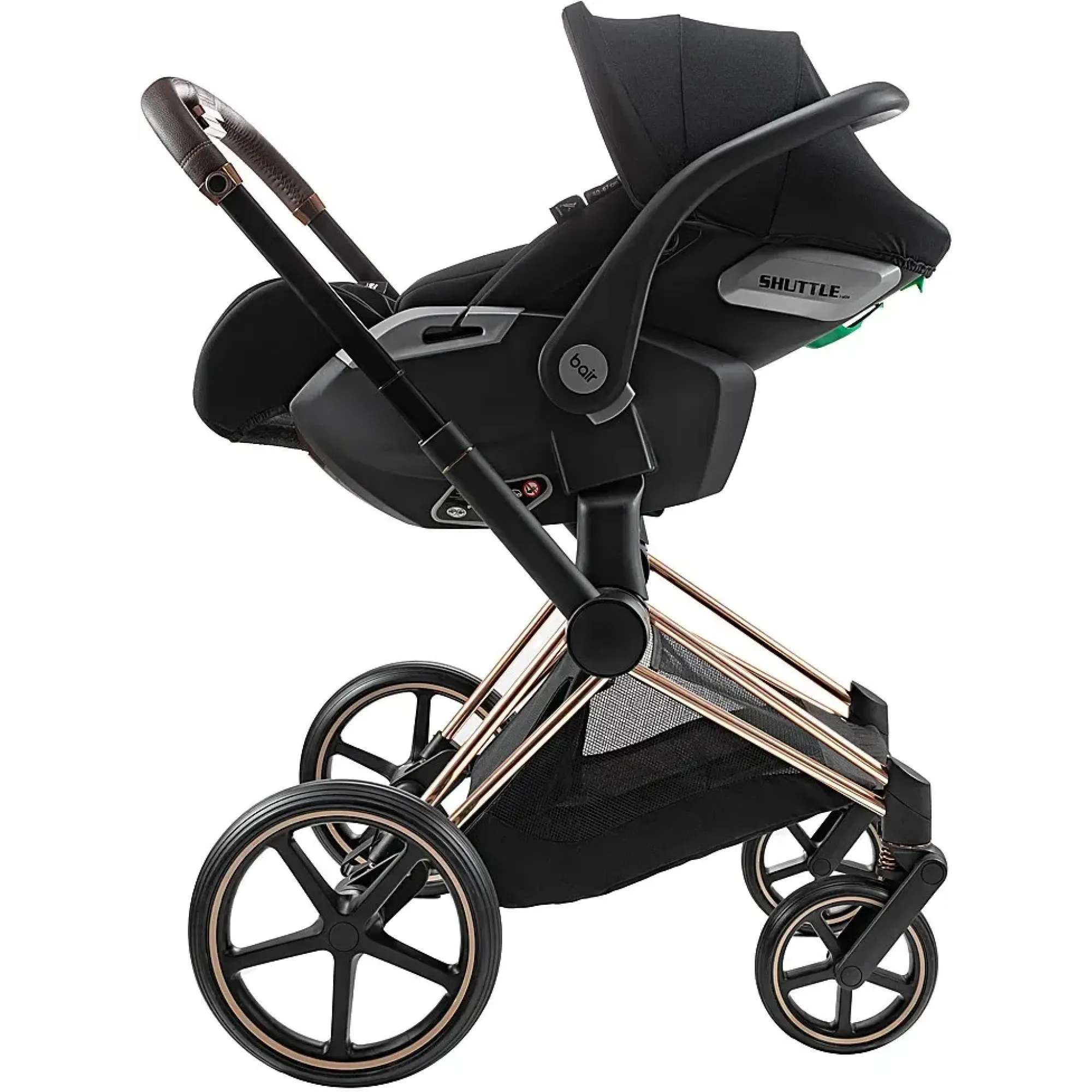 Автокрісло Bair Shuttle I-Size TB-01 Total Black