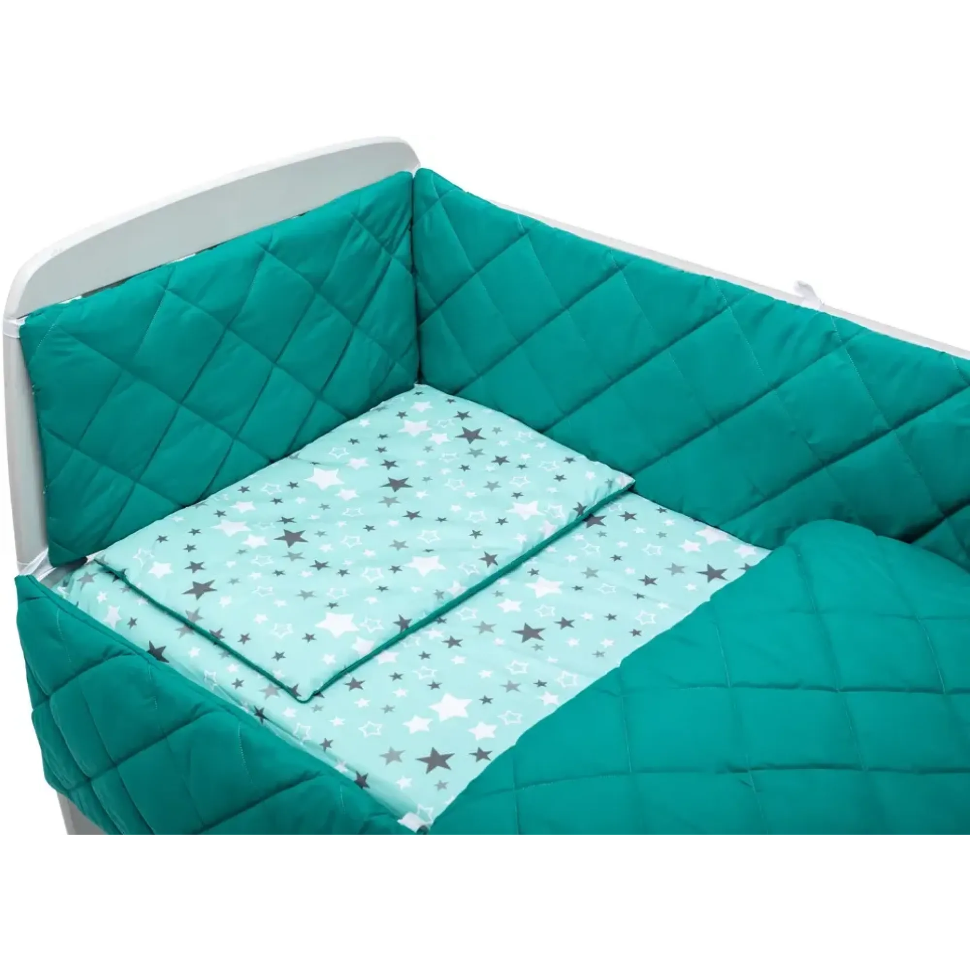 Дитяча постіль Babyroom Dream-05 зелений (зірочки)