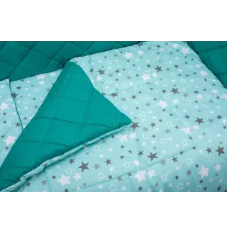 Дитяча постіль Babyroom Dream-05 зелений (зірочки)