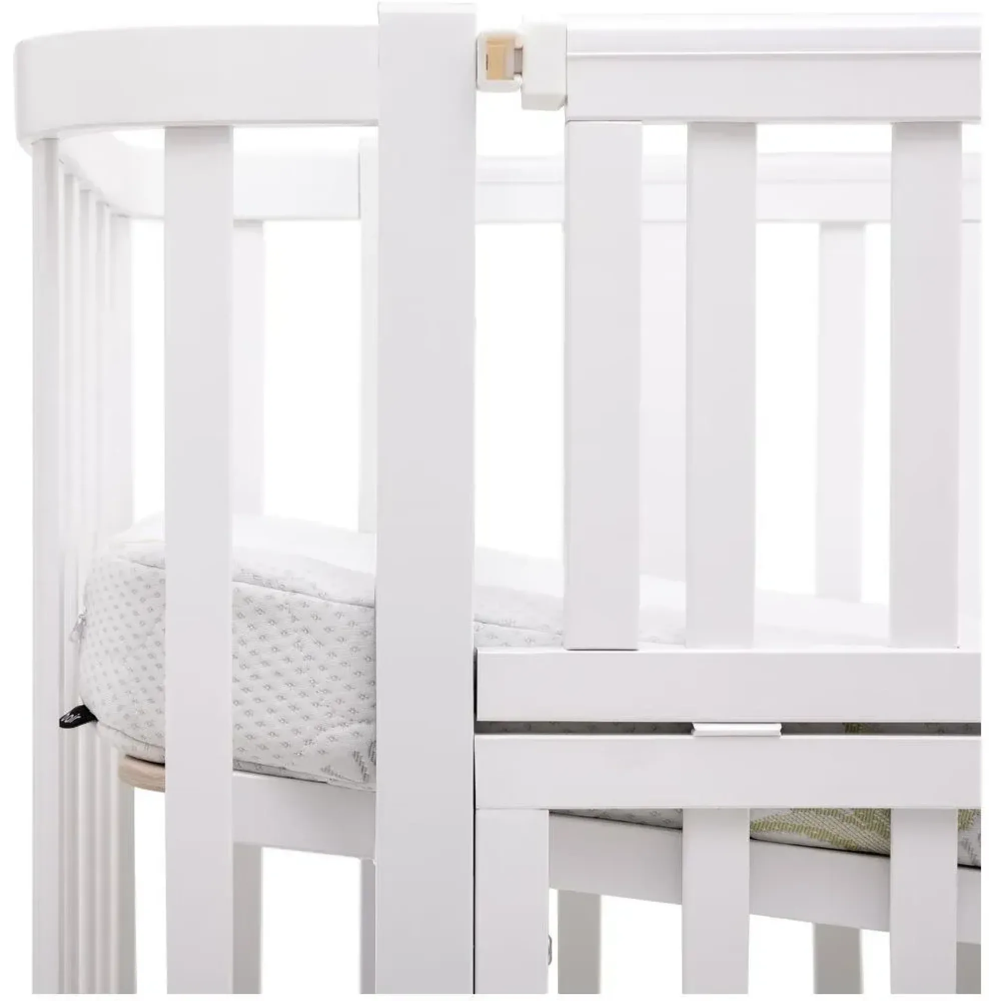 Ліжко Babyroom Місяць LU-2 маятник білий