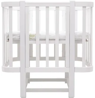 Ліжко Babyroom Місяць LU-2 маятник білий