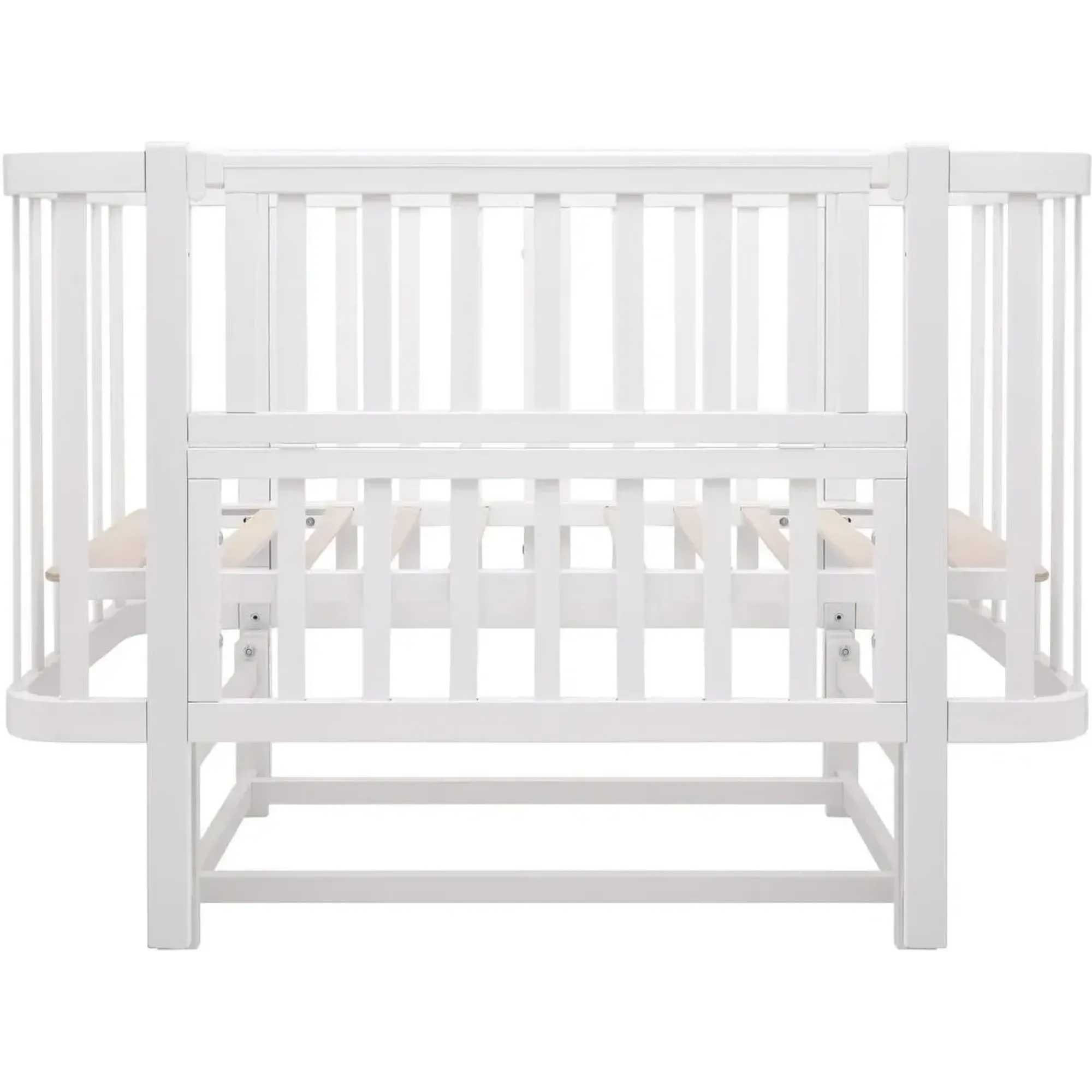 Ліжко Babyroom Місяць LU-2 маятник білий