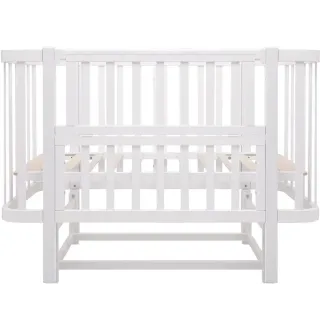 Ліжко Babyroom Місяць LU-2 маятник білий
