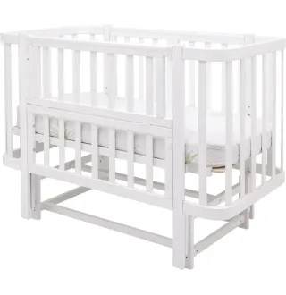 Ліжко Babyroom Місяць LU-2 маятник білий