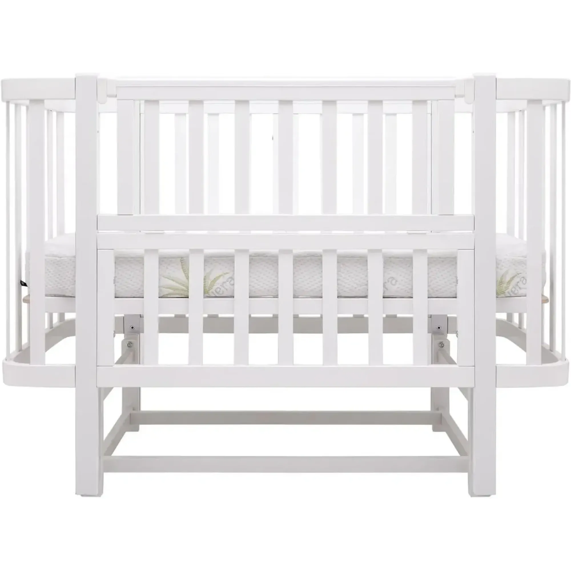 Ліжко Babyroom Місяць LU-2 маятник білий
