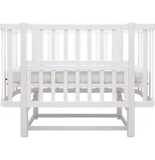 Ліжко Babyroom Місяць LU-2 маятник білий