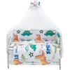 Дитяча постіль Babyroom Gold RG-08 білий (динозаврики)