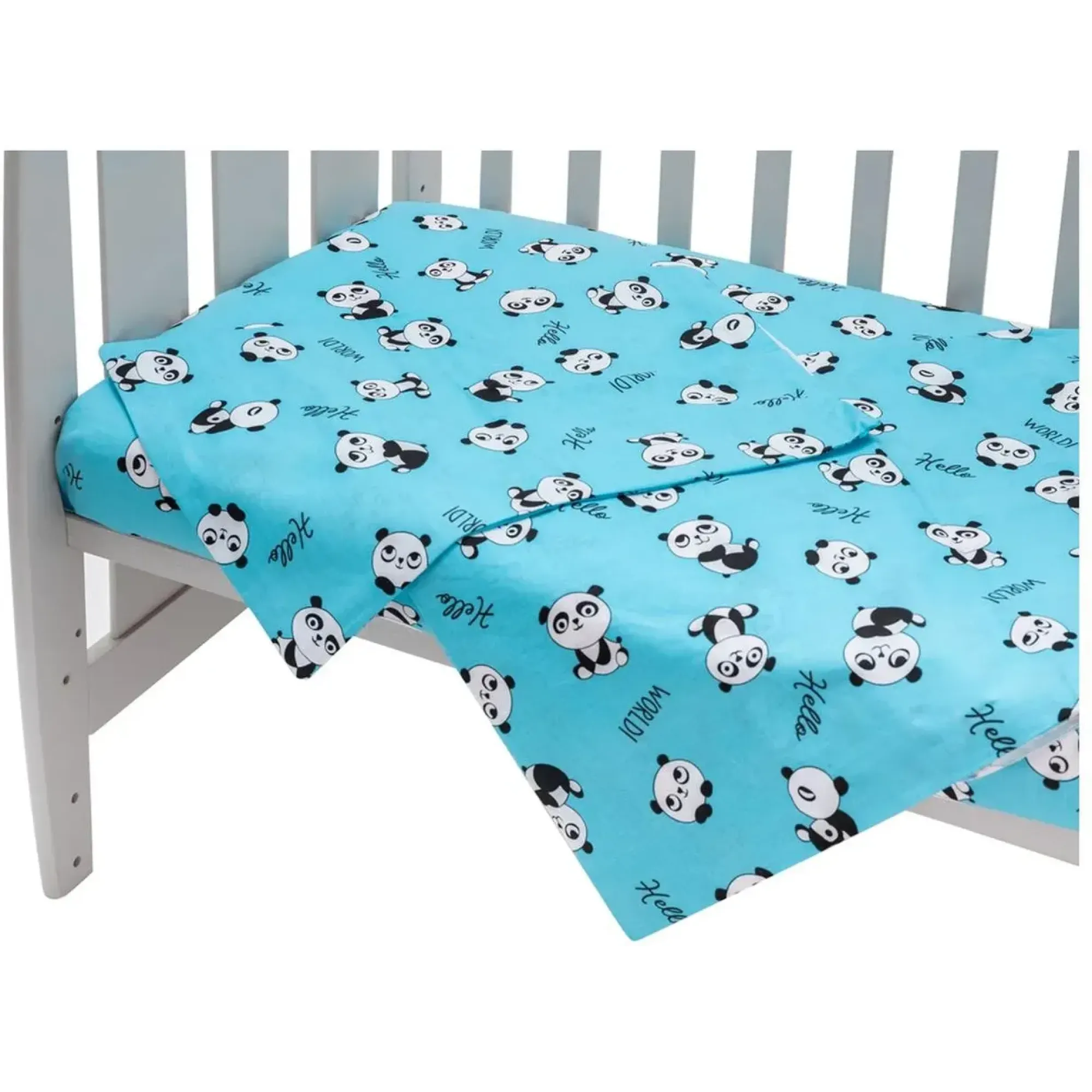 Змінний комплект Babyroom Gold RG-08 блакитний (пандочки)