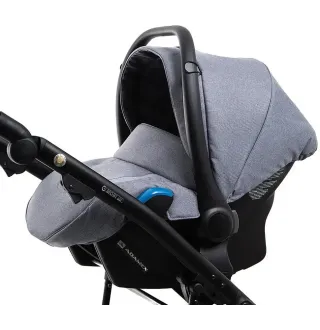 Автокрісло Adamex Kite TK-60 Темно-сірий