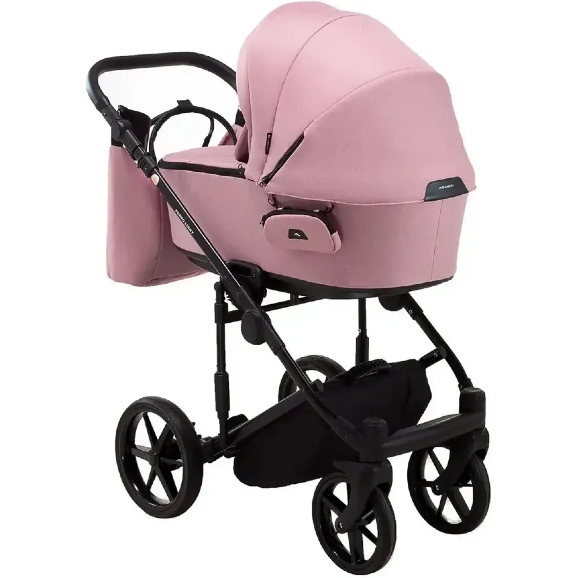 Коляска 2в1 Adamex Porto Light Tip TK-24 Рожевий
