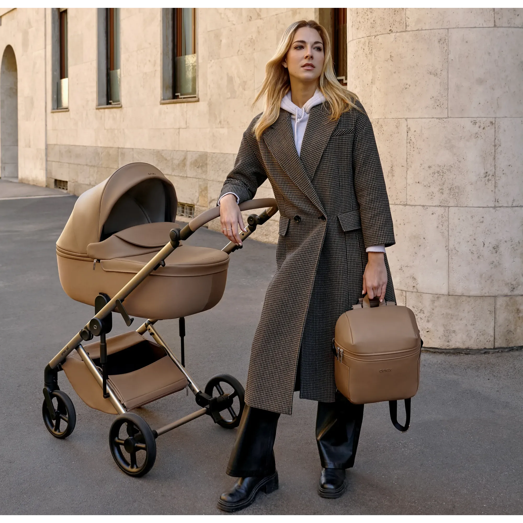 Коляска 2в1 Anex Eli Midnight
